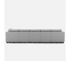Sofá Modular Weave con Asiento de Almacenamiento y Otomana – 8 Asientos + 8 Laterales